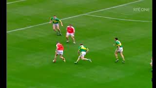 OISIN MCCONVILLES GOAL ON UP FOR THE MATCH  ARMAGH V GALWAY  2024 ALL IRELAND FOOTBALL FINAL [upl. by Carnay]