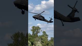 crew from fort indiantown gap at founders day pennsylvania militaryhelicopter helicopterlanding [upl. by Allys]