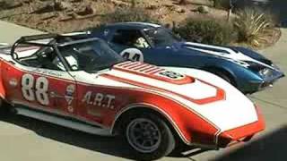 Two Famous Vintage Corvette Race Cars United [upl. by Eiralc852]