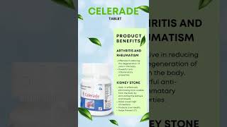 Celerade  Pain relief Tablets Herbal Daksh Pharmaceuticals Pvt Ltd [upl. by Nanyk]