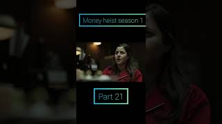 Money heist season 1 part 21 shortvideo reels webseries juice juic [upl. by Atnwahs493]