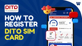 How to Register Your DITO Sim Card in the Philippines UPDATED 2024 [upl. by Gebhardt]