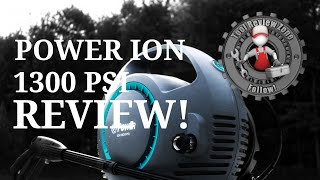 POWER Pressure Washer 1300 PSI with Lithium Battery REVIEW  Ion1300B 36V [upl. by Oiramal341]