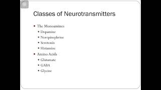 Biopsychology Chapter 4 Neurotransmitters and Receptors Part 1 [upl. by Auqcinahs]