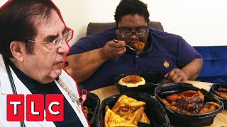 Dr Now Meets 600lb Man Who Can’t Stop Getting Food Deliveries  My 600lb Life [upl. by Assirrac939]