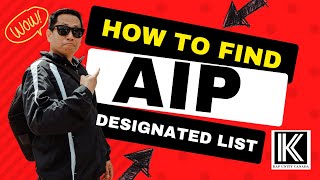 AIP 2022 How to find Designated Employer list [upl. by Beauchamp812]