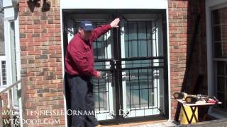 How to Install Double Security Storm Doors [upl. by Eseer]