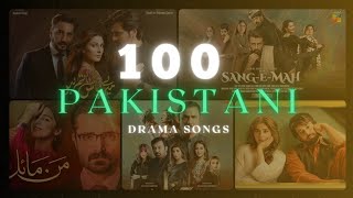 Top 100 Popular OSTs of Pakistani Dramas  BestOst ost [upl. by Gnilrits]