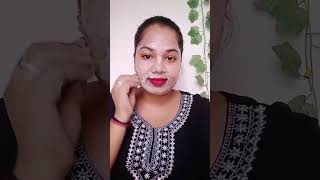 Skin Brightening facial at home 🤩youtubeshorts trendingshorts viralskincare viralshorts [upl. by Chil265]