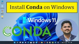 How to Install conda on Windows 1011  Amit Thinks [upl. by Temme]