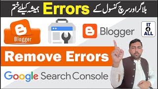 How to Fix Google Search Console Errors in Blogger Website  How to Fix Errors in Blogger Website [upl. by Zebulon105]