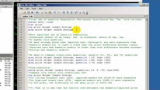 STATA Video 7 Quantile Regression [upl. by Heddie]