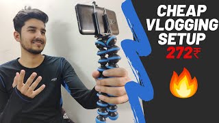 Budget Vloging Gorillapod  Tygot Gorilla TripodMini Tripod  272Rs  Review and Unboxing  YouTube [upl. by Edholm]