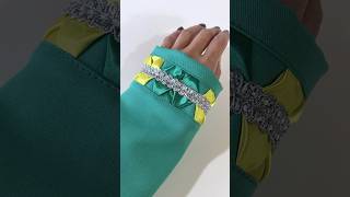 Lace and satin joint design with sewing tips and tricks sewing sewinghacks [upl. by Ahterod]