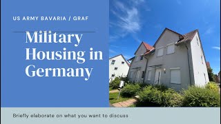 Military Housing in Europe Specifically Germany militaryhousing germany usarmy army [upl. by Valaree]