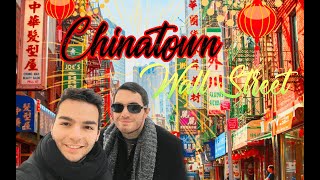 NEW YORK  VISITE DU QUARTIER DE CHINATOWN ET WALL STREET  VLOG 39 [upl. by Candie250]