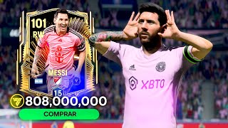 FICHO A MESSI UTOTS en FC 24 Mobile  800 MILLONES DE MONEDAS [upl. by Newcomb]