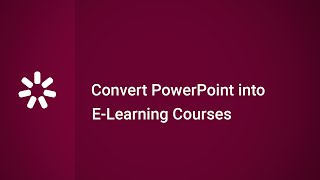 Convert PowerPoint into eLearning Courses with iSpring Suite [upl. by Goodhen]