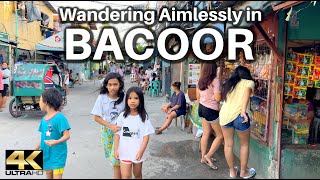 Walking Alleyways in Bacoor Cavite Philippines 4K [upl. by Theurer523]