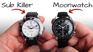 OMEGA Speedmaster VS Seamaster Diver 300m [upl. by Viveca544]