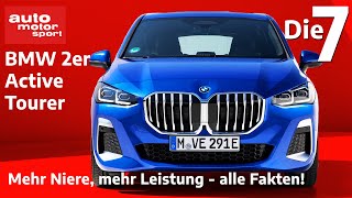 BMW 2er Active Tourer Alle Fakten die du zum sportlichen BMWVan wissen musst  auto motor sport [upl. by Acemaj]