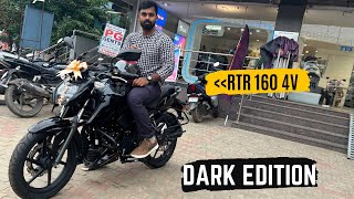 Apache RTR 160 4V Dark Edition Complete Review [upl. by Desmond]