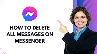 How To Delete All Messages On Messenger  Full Guide [upl. by Earezed]