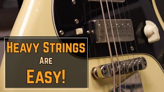 Why HEAVY Strings Can Be EASIER to Play Than Light Strings [upl. by Nivlak]