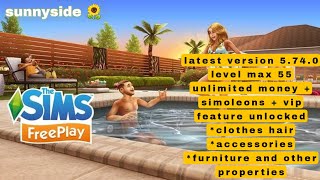 The Sims Freeplay level 55  latest version 5740 [upl. by Leugimsiul117]