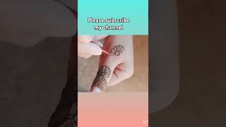 Floral finger mehndi design  new design  mehndiwithsona [upl. by Franci]