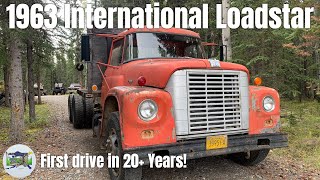 1963 International Loadstar 1800 Revival  First Drive in 20 Years [upl. by Ausoj]