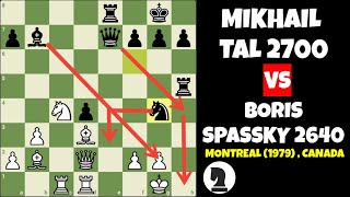 Boris Spassky vs Mikhail Tal  Montreal 1979 Canada [upl. by Anassor853]