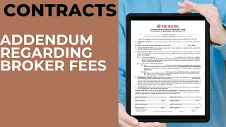 ADDENDUM REGARDING BROKERS FEES [upl. by Anair]