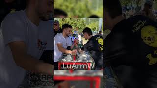 Vinicius vs Russo armwrestling [upl. by Noroj]