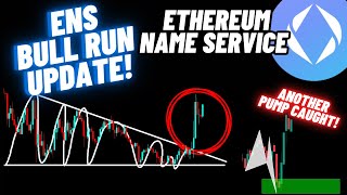 Ethereum Name Service ENS Crypto Coin Bull Run Update [upl. by Herm815]