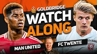 MANCHESTER UNITED vs FC TWENTE Live With MARK GOLDBRIDGE [upl. by Atinahs663]