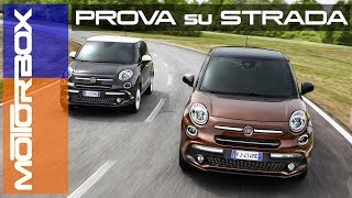 Nuova Fiat 500L Cross restyling 2018  il crossover che vuole diventare SUV [upl. by Plusch]