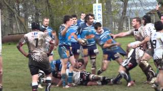 RUGBY 4 HABAS 27  PAMIERS 6 [upl. by Enorej]