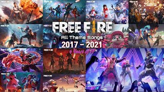 Free Fire All Theme Songs 2017  2021  OB29   Old to New Theme  HD [upl. by Healy]