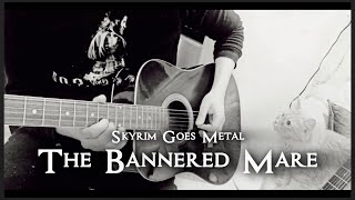 The Bannered Mare  Guitar Music Video Skyrim Goes Metal by Jeremy Soule [upl. by Mixam]