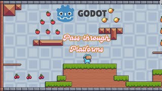 How to create a passthrough platform in Godot 43 [upl. by Arathorn246]