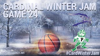 Cardinal Winter Jam 2022  Game 24  Pratt vs Ellinwood [upl. by Enirehtacyram701]