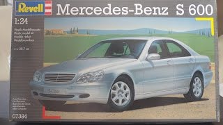 Unboxing Mercedes S600 124 Revell [upl. by Sharon22]