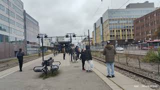 Sundbyberg Stockholm Sweden pendeltåg travel amazingplace lovethis [upl. by Eintihw]