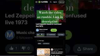 watch here httpsrumblecomv50g9s0ledzeppelindazedandconfusedlive1973html ledzeppelin [upl. by Apul72]