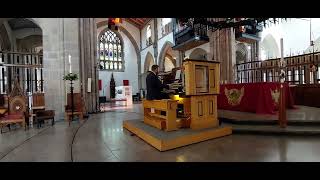 John Robinson plays Hymne daction de grâceTe Deum by Jean Langlais organ of Blackburn Cathedral [upl. by Scibert474]