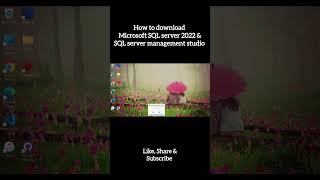 How to download Microsoft SQL server 2022 amp SQL server management studio 2024 ssms download [upl. by Yklam]