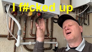 WORST GAS BOILER TO INSTALL IN THE UK  GlowWorm Micracom combination boiler part 1 [upl. by Reisfield]