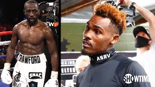 “STOP Asking me about Crawford He’s CLOUT CHASING” — Jermell Charlo GOES OFF on Terence Question [upl. by Marler729]