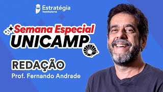 Redação  Semana Especial UNICAMP [upl. by Swartz]